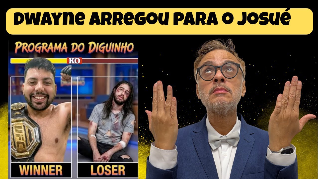 JOSUFÉ ATROP3LA O DWAYNE E ELE ACABA ARREGANDO.(19/01/2026#1)