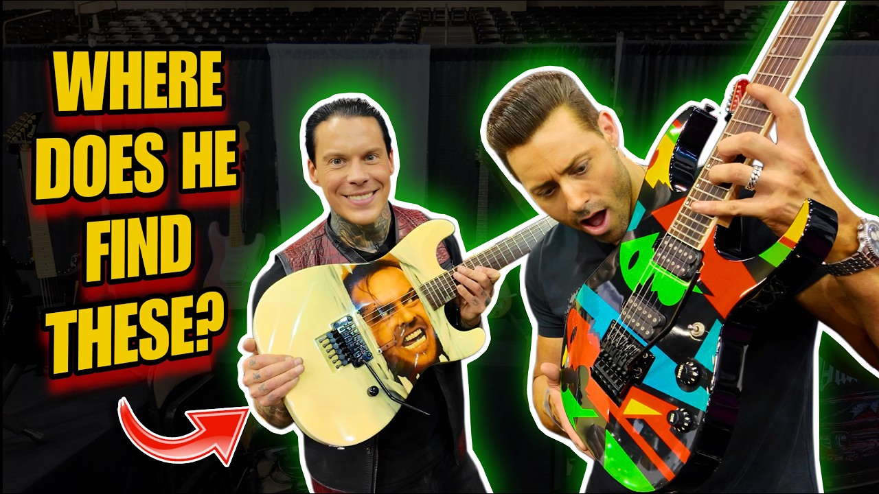 ‼️ На этом стенде были гитары, о существовании которых я не знал | Diablo Guitars &mdash; Выставка гита...