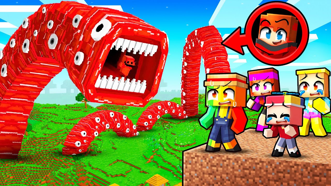 TRAIN EATER Mange la ville sur Minecraft