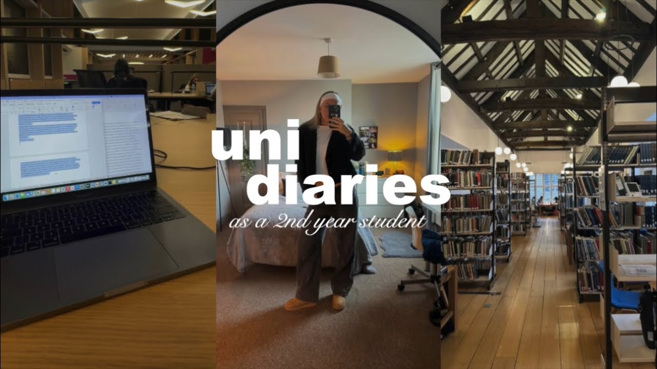 uni diaries | study vlog & busy days as a student in winter.