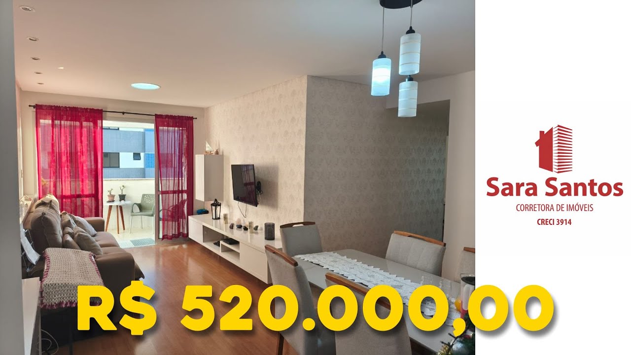 Residencial Greenville, Apto de 96 m², apartamento || Sara Santos Corretora 