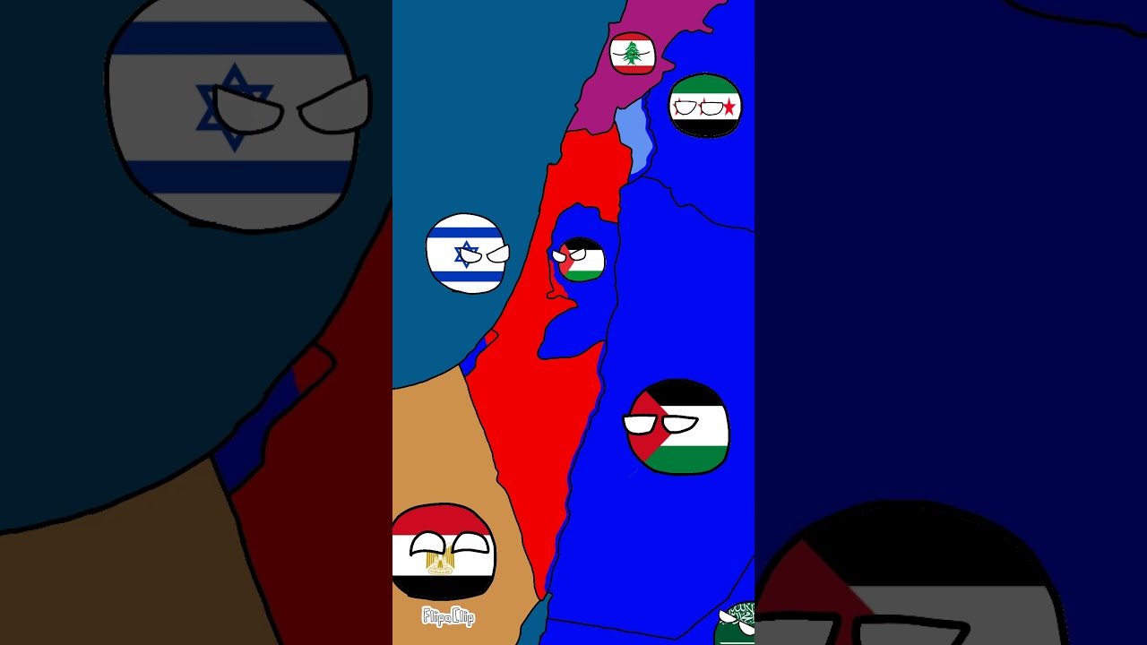 The Liberation of Palestine (CountryBall Alternative Future) #freepalestine 🇵🇸