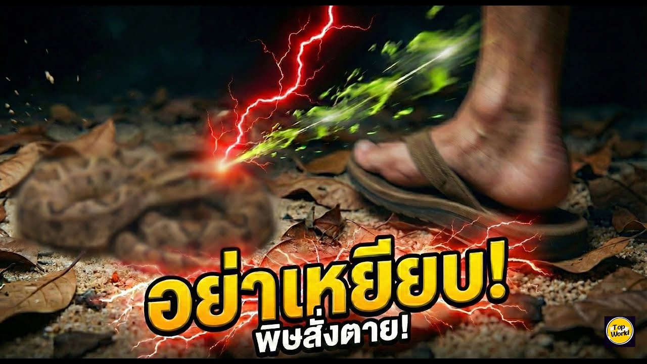 10 สัตว์มรณะในไทย! ที่คุณอาจ 