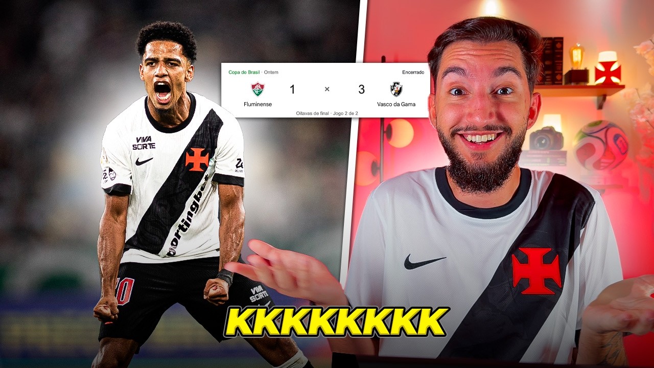 Vasco 3 x 1 Fluminense - SIMPLESMENTE BRENNER! KKKKKKKK