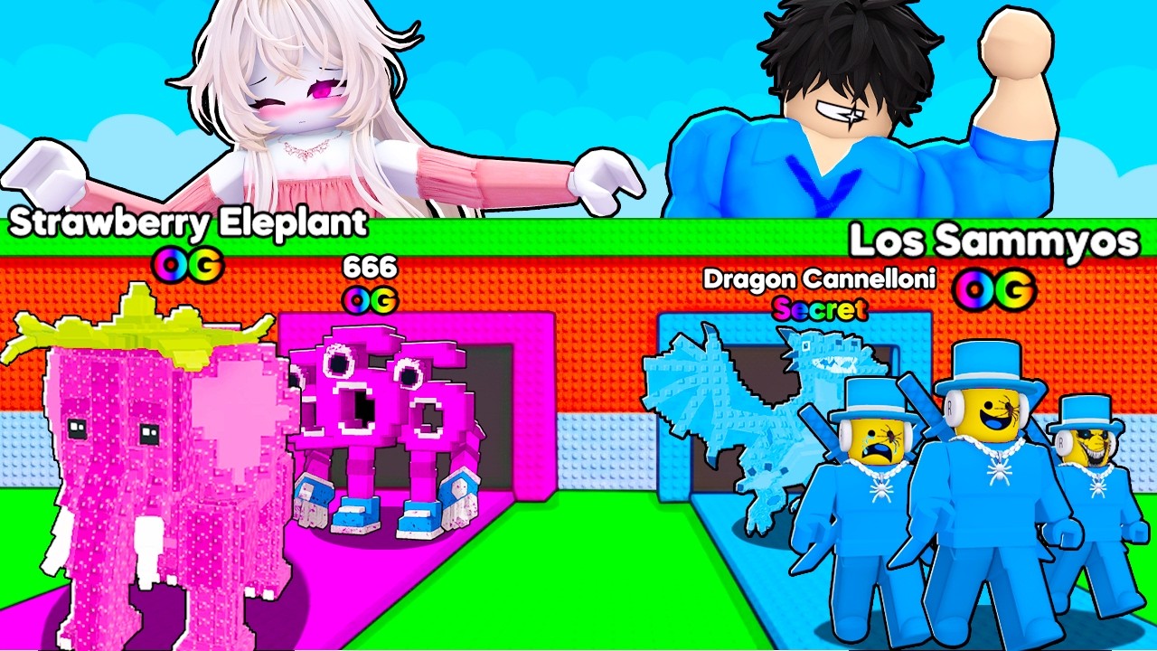 DR4GONS Đã Lẻn Vào SERVER CỦA GÁI vs TRAI Trong Steal A Brainrot | Roblox