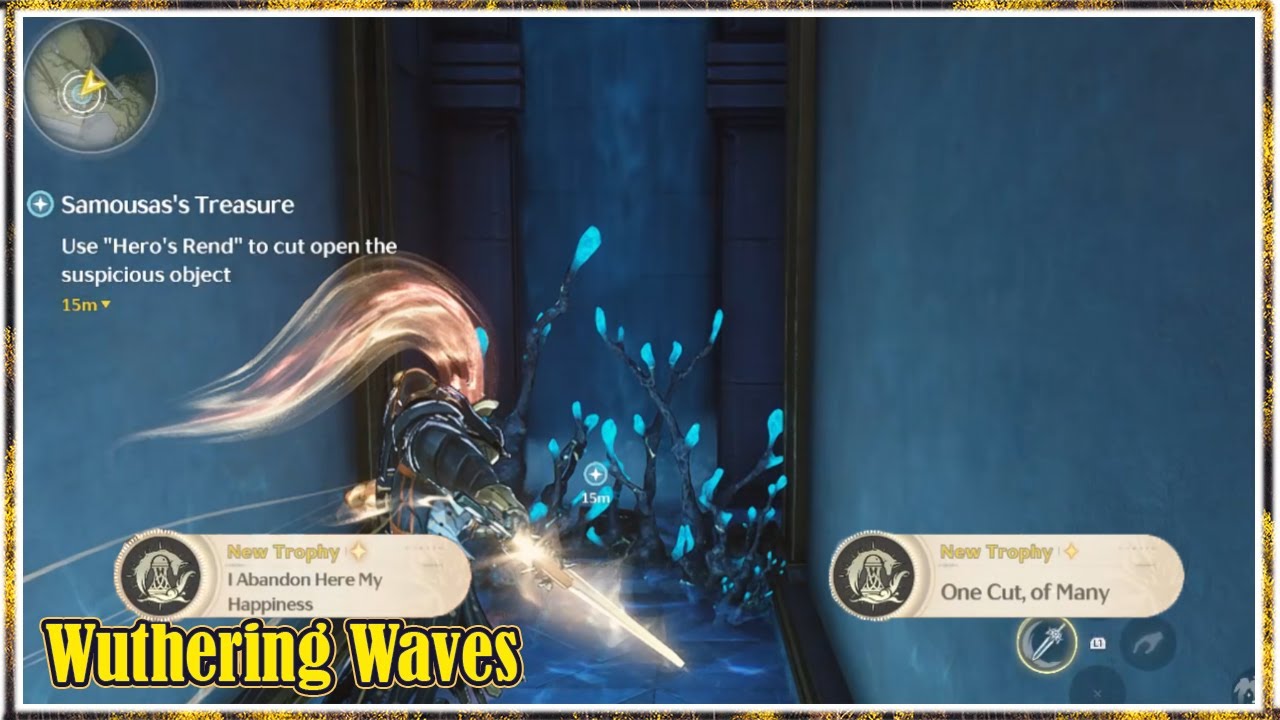 Use Hero's Rend To Cut Open The Suspicious Object - Samousas's Treasure | Wuthering Waves Vers 2 4