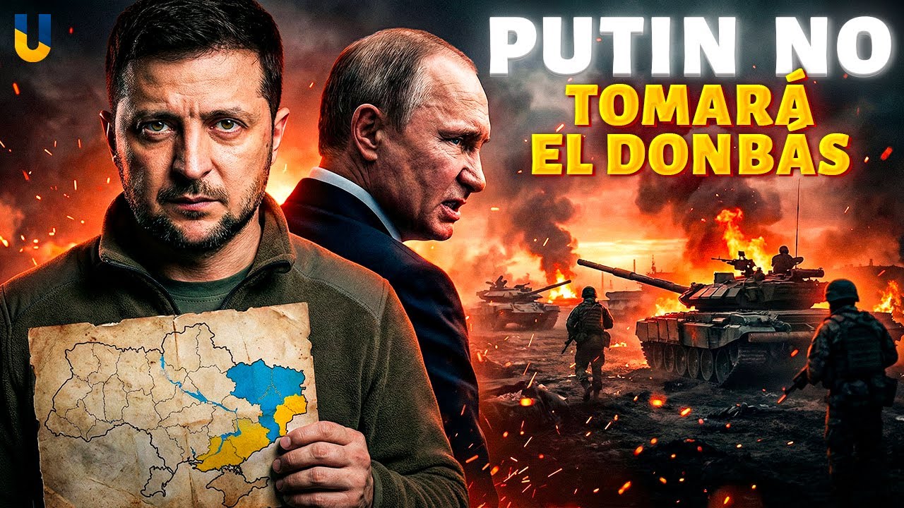 ¡Zelenski RECHAZÓ entregar el Donbás a Putin! DUROS combates con Rusia en el este de Ucrania