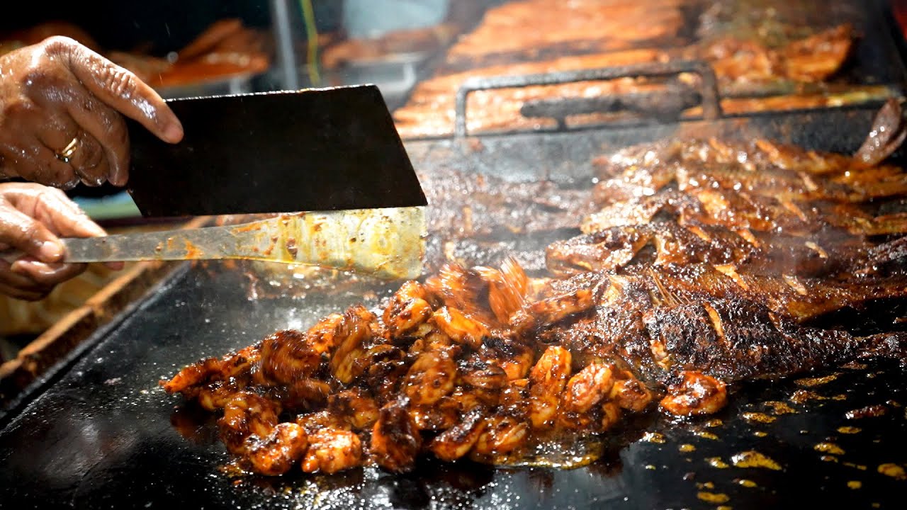 ಕಲರ್ ಬ್ಯಾನ್ ಮಾಡಿದ್ದು ಒಳ್ಳೇದೇ ಆಯ್ತು | Rajahuli Tawa Fish Fry | Bengaluru Famous Tawa Fish & Sea Food