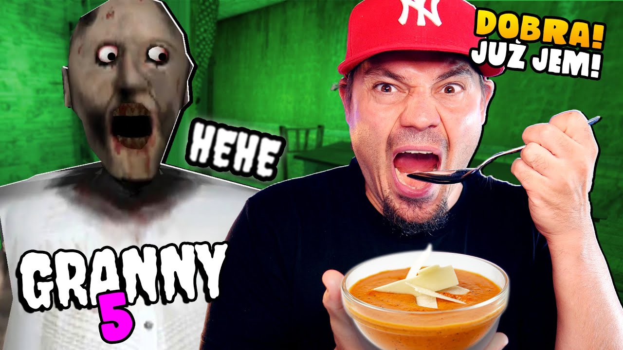 👵 Wszystkie ŚMIERCI w nowej GRANNY! *pomidorówka była kwaśna* | Granny 5
