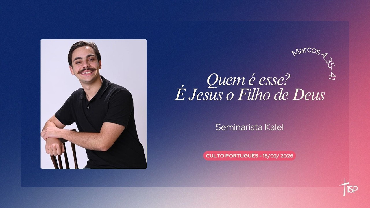 Culto 15/02/2026 - Português (