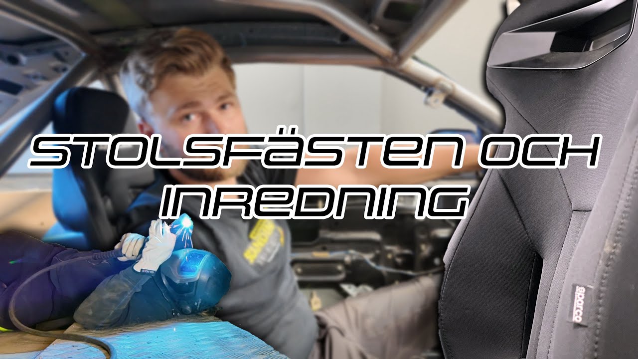 GÖR FÄRDIGT STOLSFÄSTEN OCH BLICKAR IN PÅ INREDNINGEN