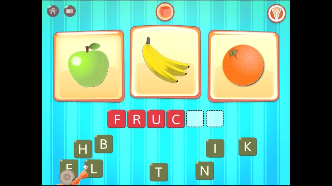 Bild-Wort Assoziationsspiel f&uuml;r Kinder: Happi Suchen & Sammeln App
