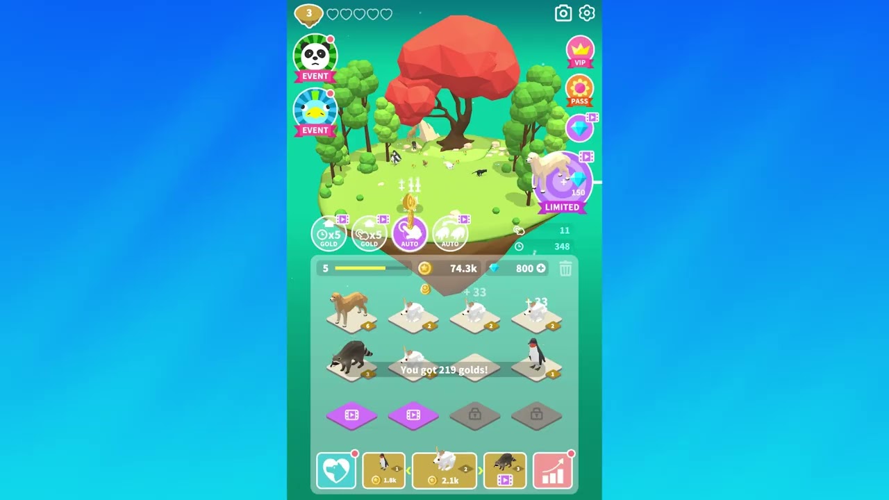 Merge Safari : Decorate your own Island - Gameplay Walkthrough (Android,iOS)