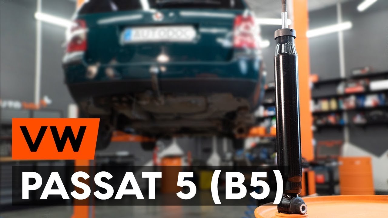 Cum se înlocuiește amortizoare din spate VW PASSAT 5 (B5) [TUTORIAL AUTODOC]