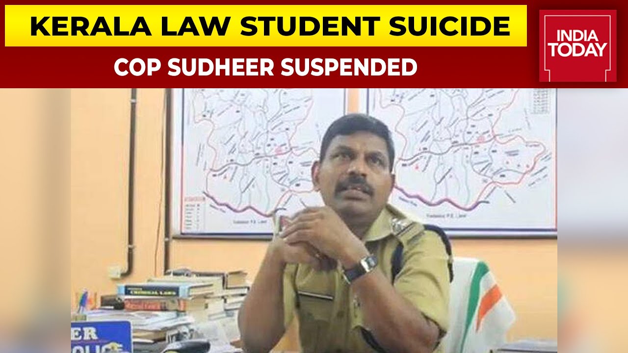Kerala Law Student Suicide Case: Kerala CM Directly Orders To Suspend Circle inspector Sudheer