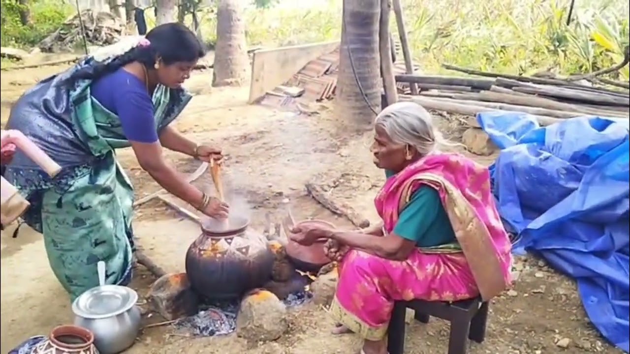 “பாட்டி கையால மாட்டுக்கு பொங்கல் | உண்மையான கிராமத்து வாழ்க்கை”
