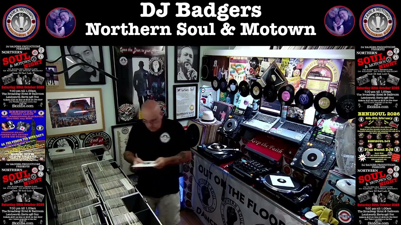 Northern Soul & Motown 7/9/2025
