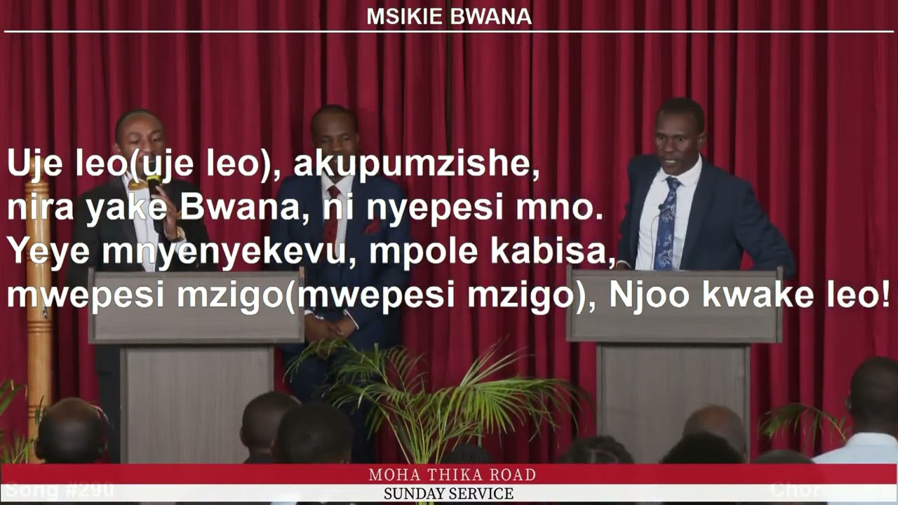 Uje Leo Akupumzishe