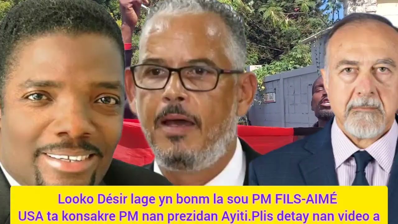 Nouvèl la tonbe,Didier Alix Fils-aimé gen yn manda prezidansyèl.Plis detay nan video a