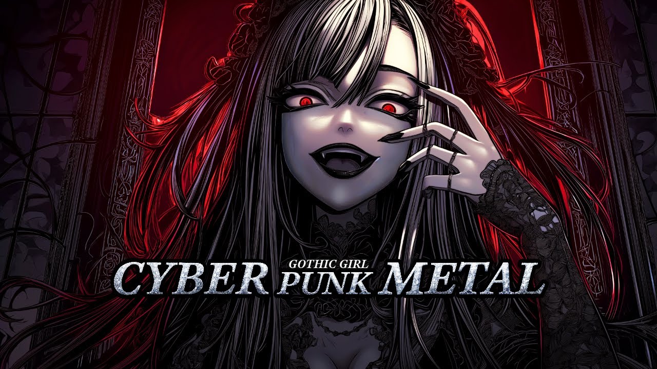 Dark Gothic Girl – Cyberpunk Metal / Inspired by the Girl Next Door / Study & Focus Music
