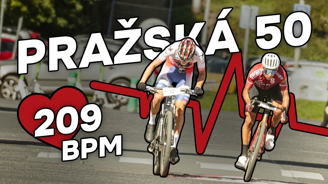 PRAŽSKÁ 50 | MTB vs Gravel + Watty a Srdeční tep