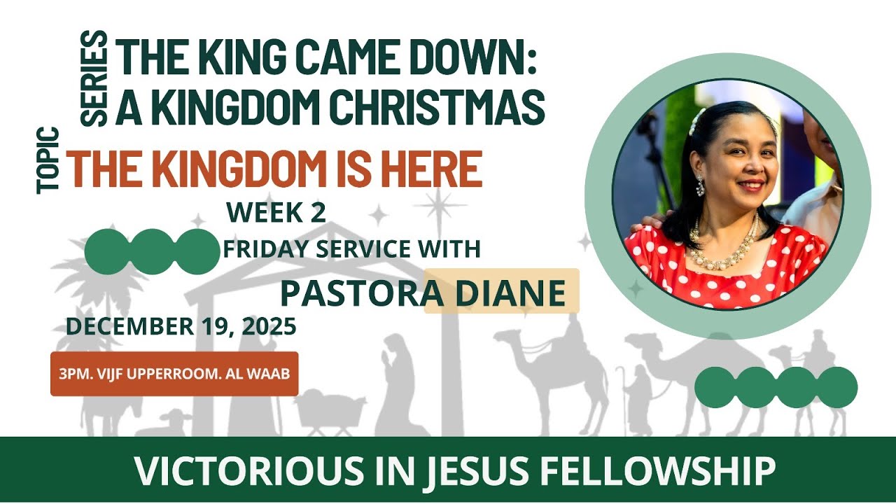 VIJF // Friday Service // Week 2 - The King Came Down // December 19, 2025