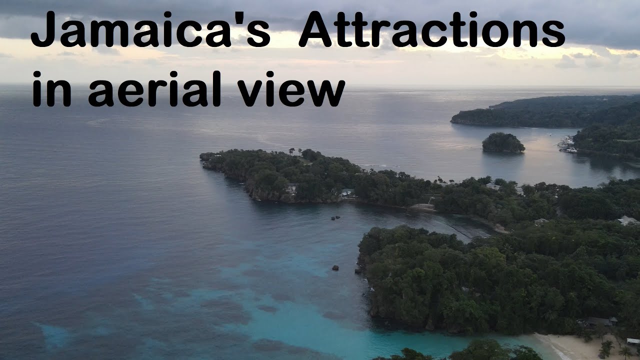 Jamaica's Attractions in aerial view