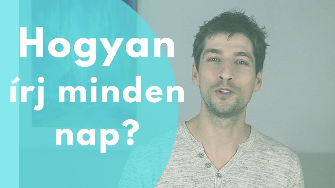 Hogyan írj minden nap?
