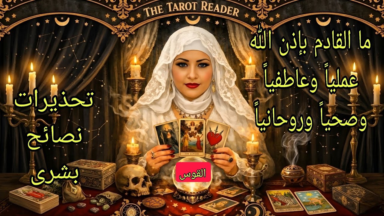 تاروت برج القوس♐️ما القادم بإذن الله عملياً ومادياً وعاطفياً .. تحذيرات ونصائح وبشريات