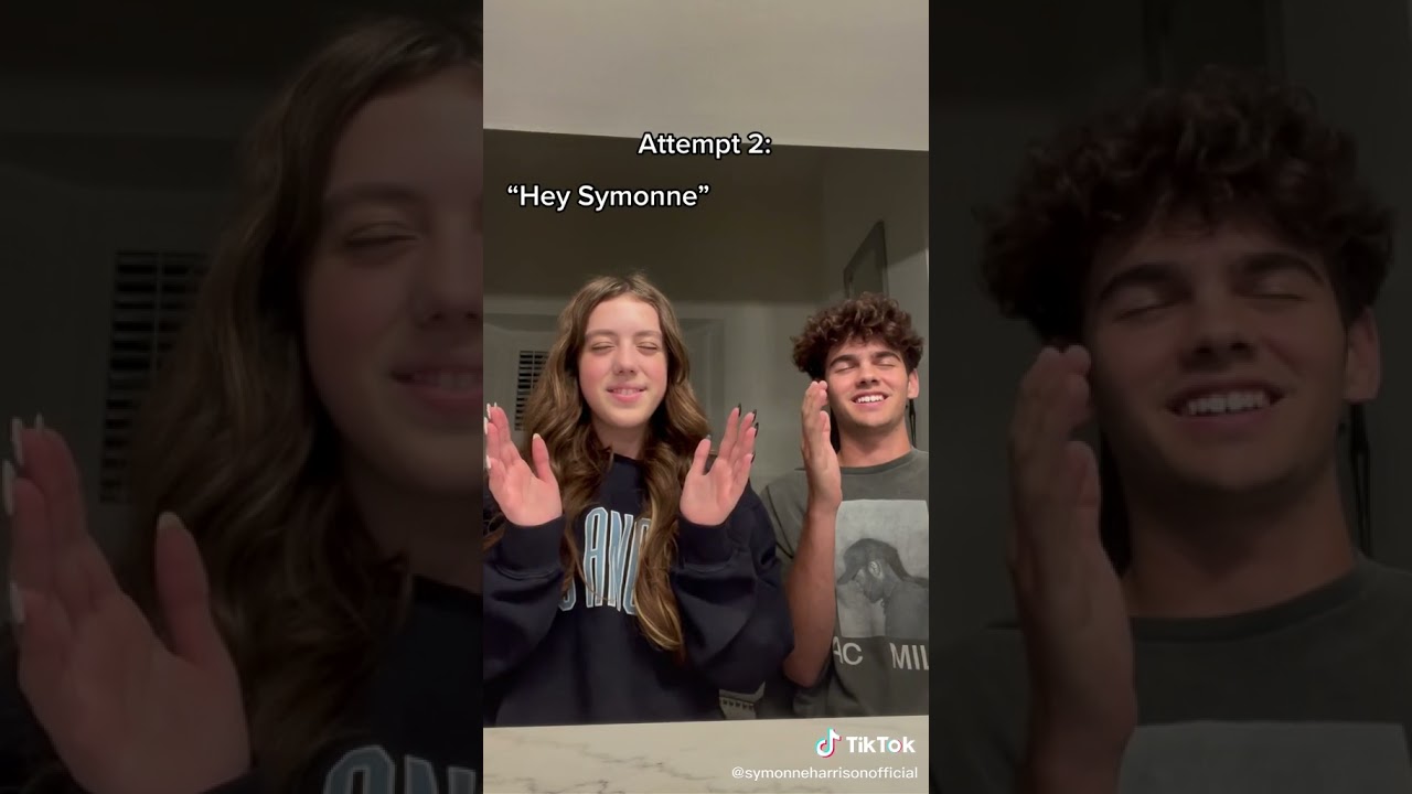 SYMMONE HARRISON AND HER COUSIN JAKE TIKTOK ❤️