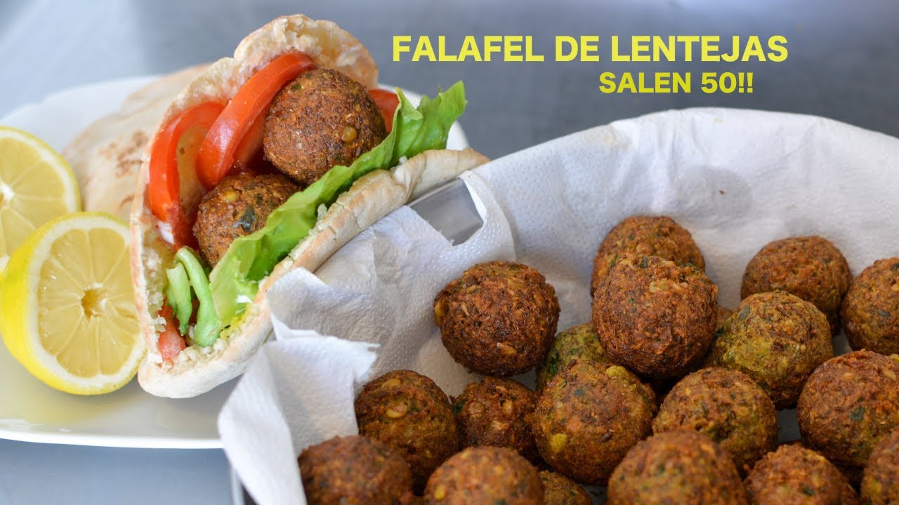 Falafel de Lentejas - Fáciles y Económicos