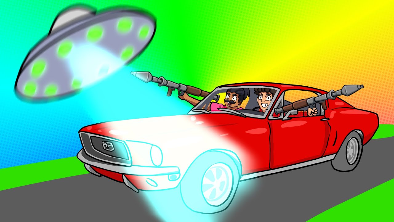 MUSTANG Z RPG VS UFO KOSMICI | DRIVE BEYOND HORIZONS #6
