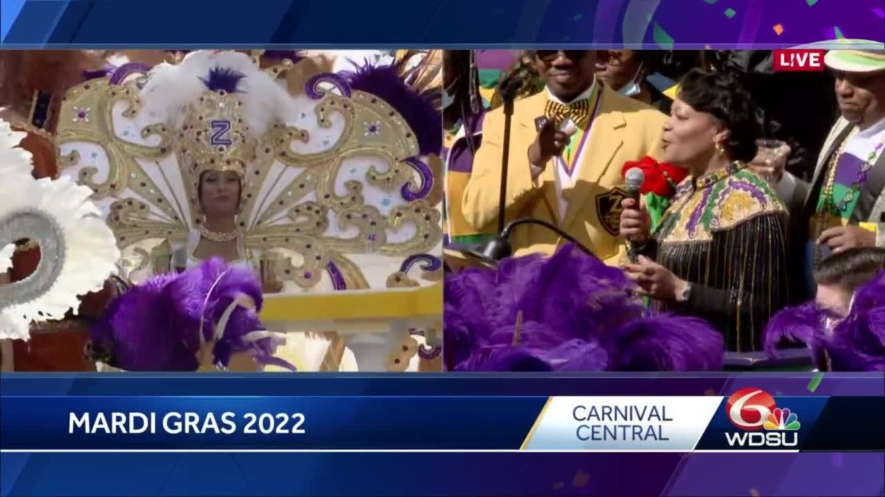 Hail Zulu! Queen Zulu toasts with New Orleans mayor