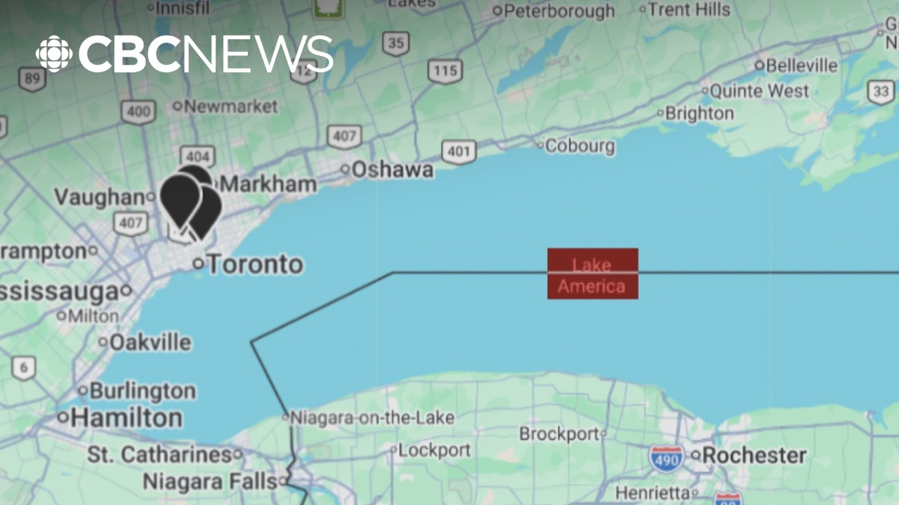 Lake Ontario appears as 'Lake America' on some Canadian government sites