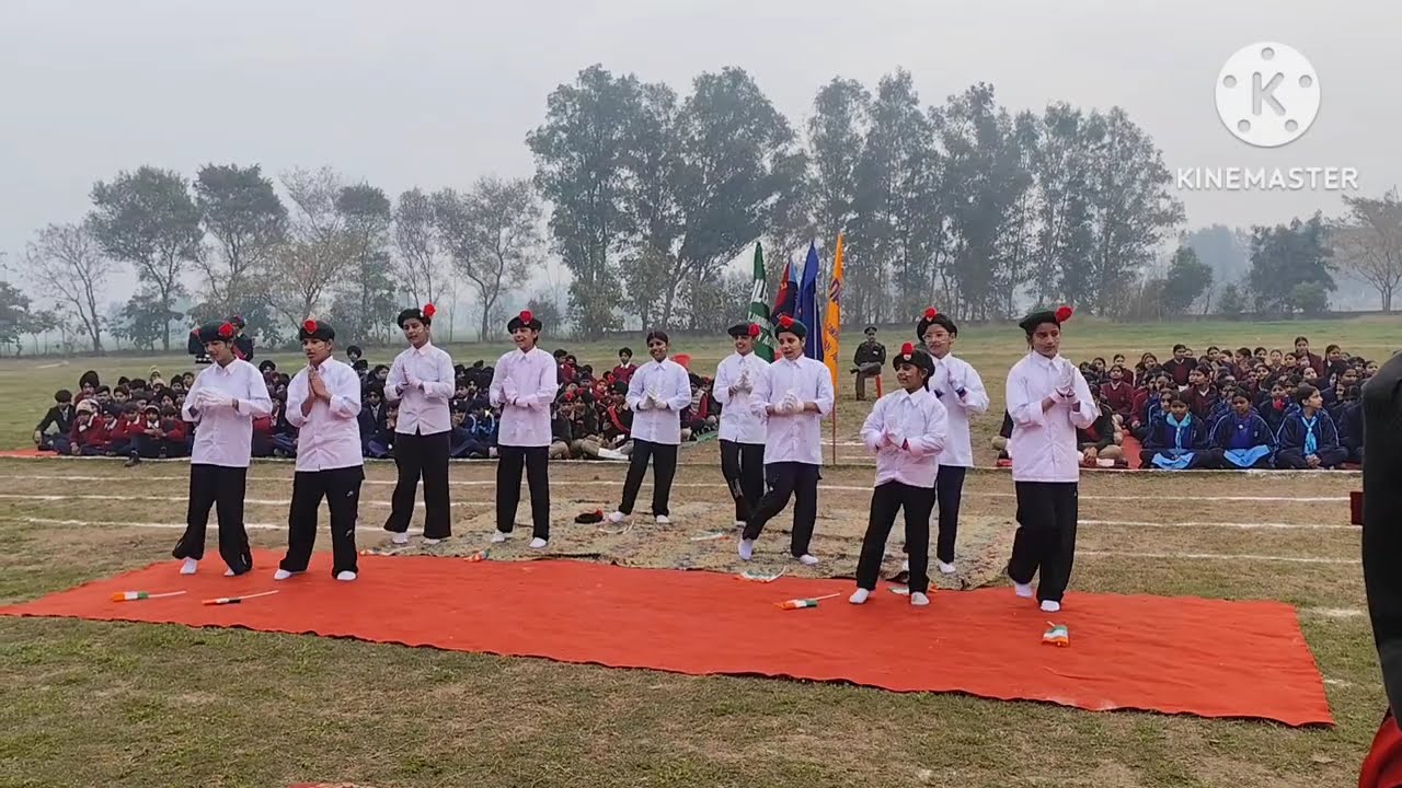 Celebrations of Republic day 26 Jan 2026 by JNV AWAN AMRITSAR 1 NCC cadets or Students 