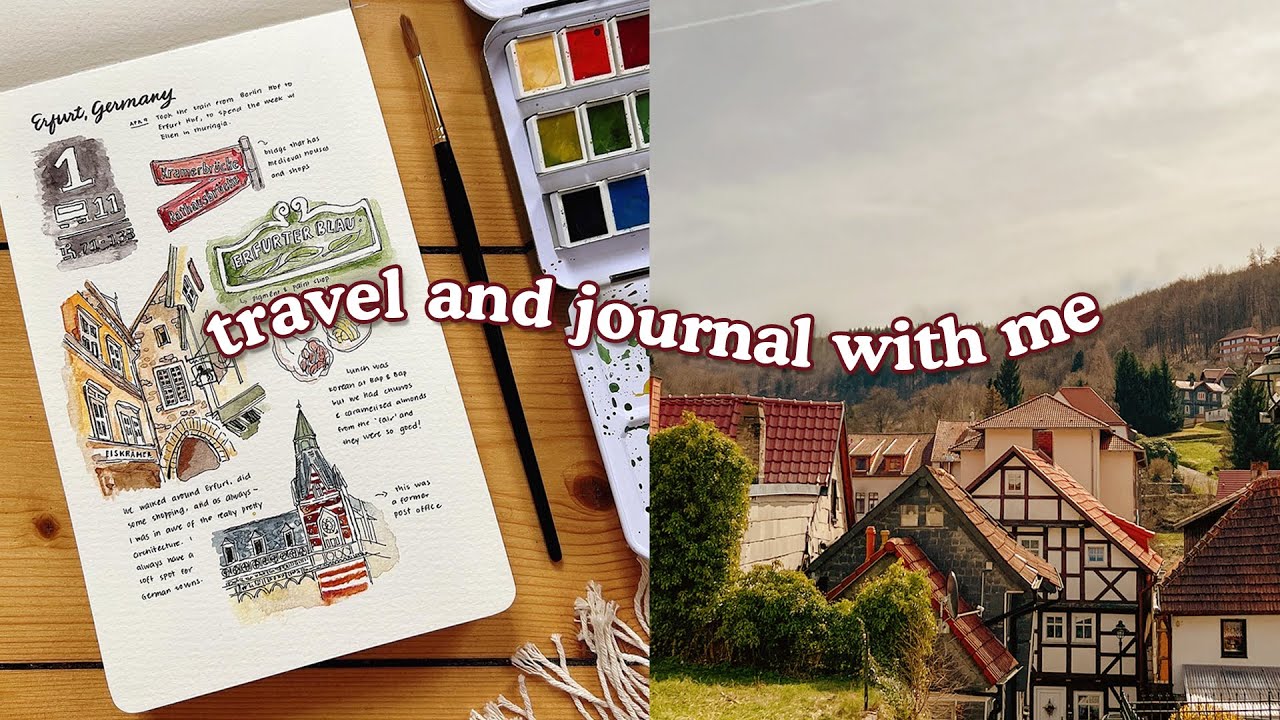 Travel & Journal With Me: A Cozy Week in the German Countryside 🏠 | Abbey Sy