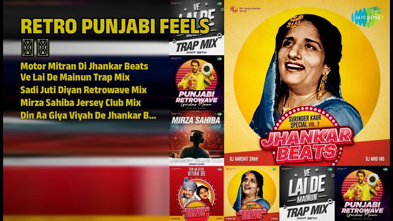 ਦਿਲ ਨੂੰ ਛੂਹਣ ਵਾਲੇ ਪੰਜਾਬੀ ਗੀਤ | DJ Harshit Shah Songs | Motor Mitran Di Jhankar Beats