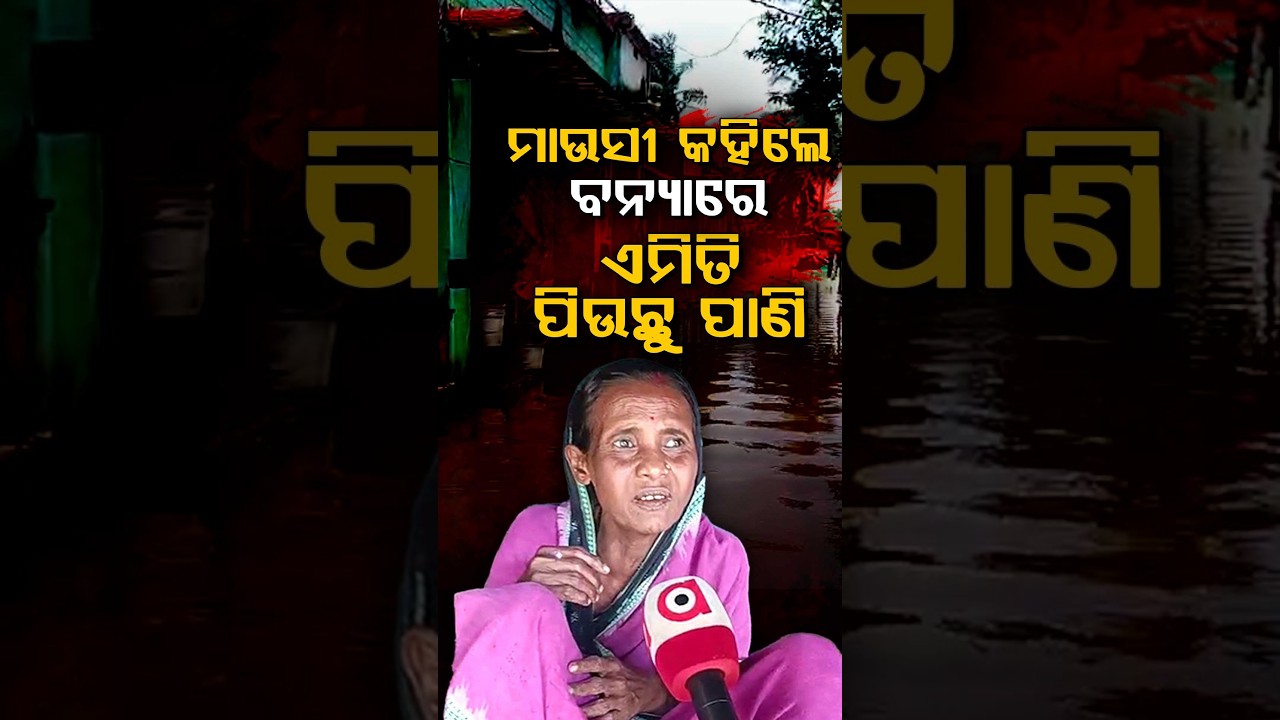 ମାଉସୀ କହିଲେ ବନ୍ୟାରେ ଏମିତି ପିଉଛୁ ପାଣି |📍SALANDI | Odisha Floods 2026 Ground Zero Report