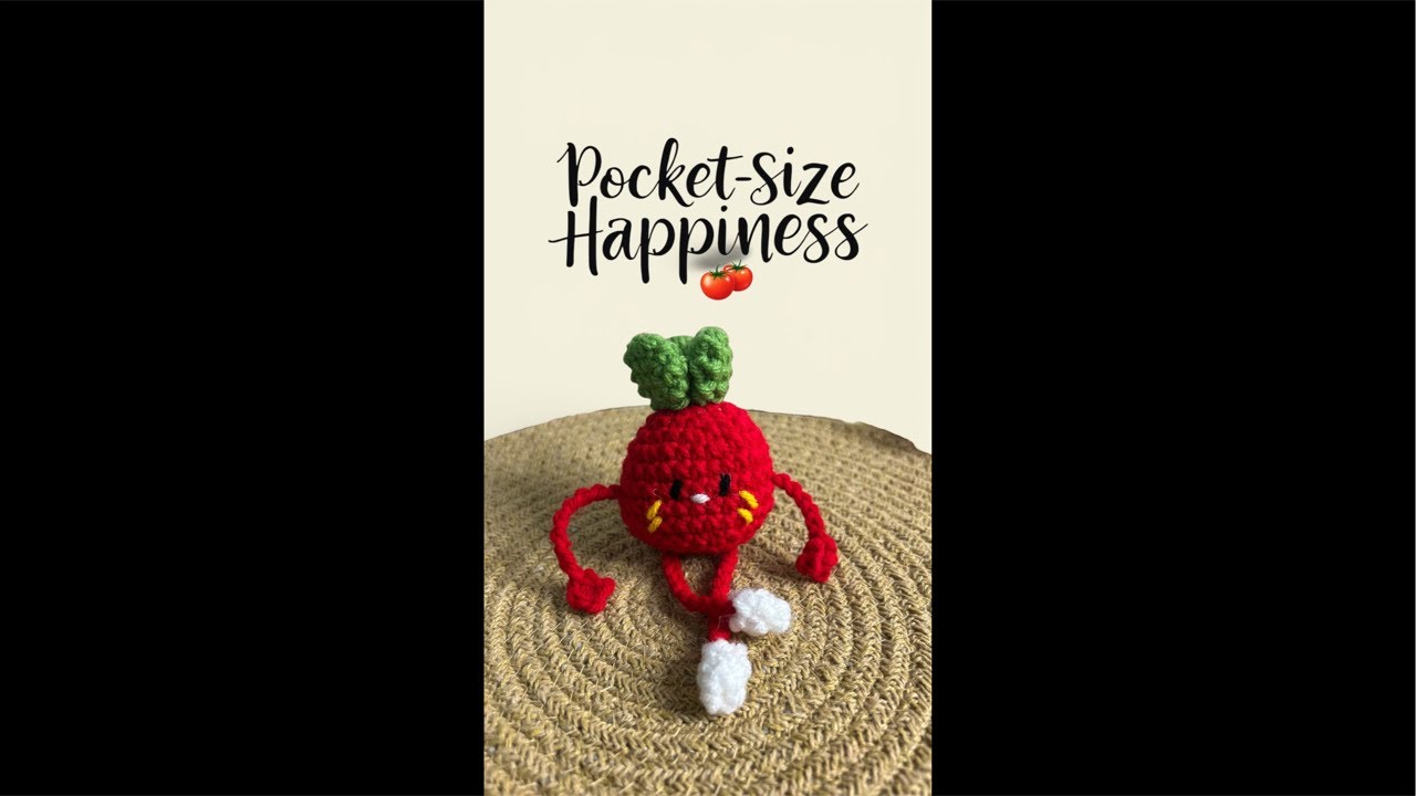 Crochet Cute Tomato Amigurumi