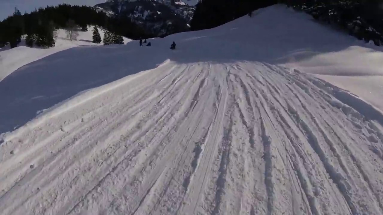 Mit Stiga Snowracer SX Pro in Bad Hindelang