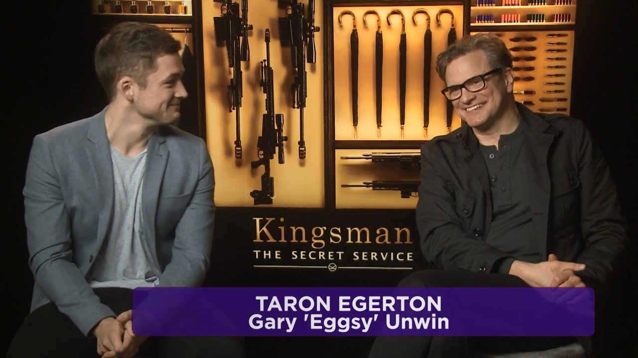 Kingsman : Taron Egerton and Colin Firth Interview