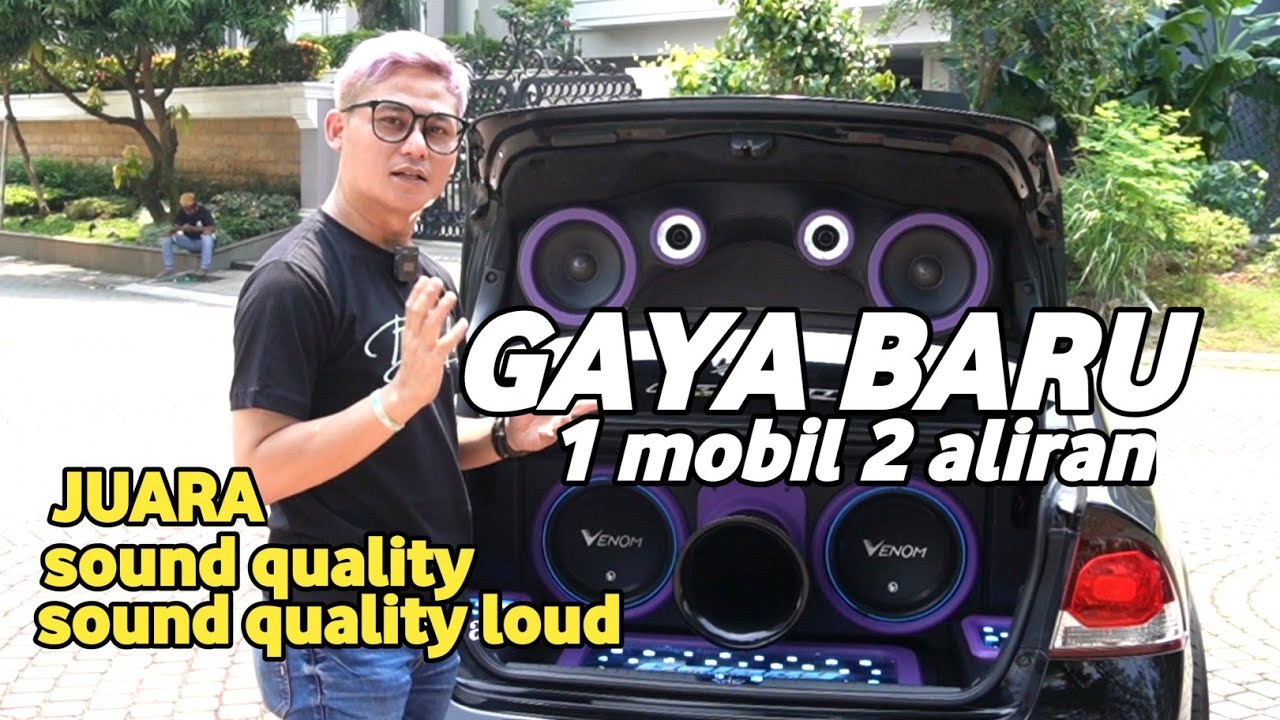 Gini Cara Sistem 1 Mobil jadi 2 Konsep Audio  SQ dan SQL