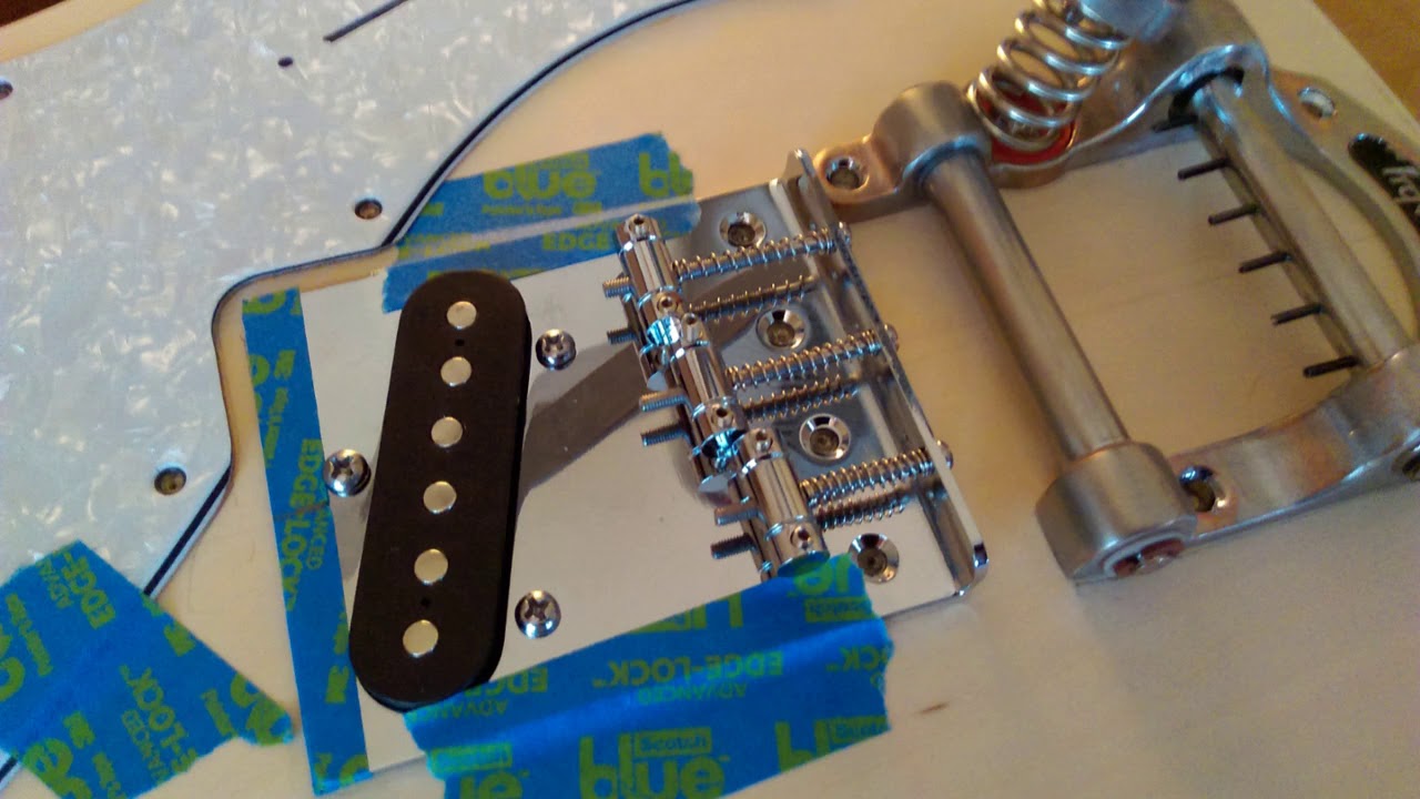 Guitar Kit Fabric - Thinline Telecaster build review (1).mp4