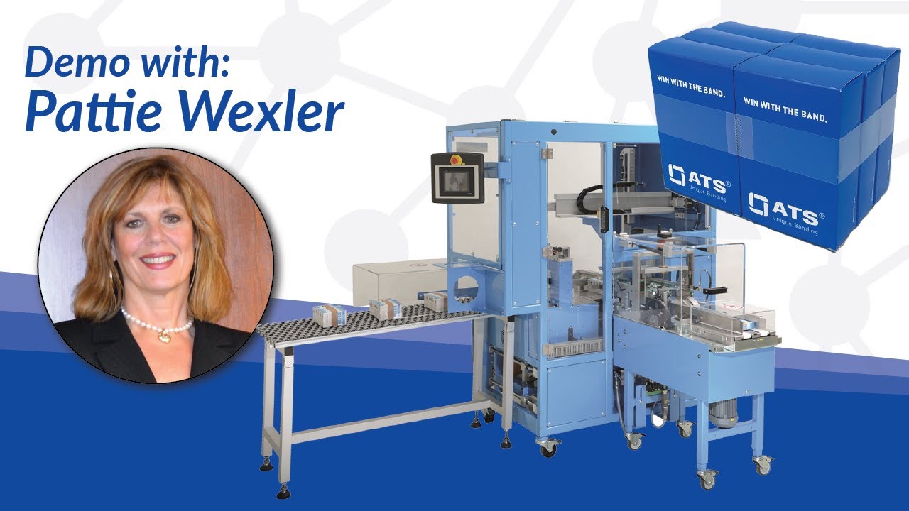 PACK EXPO Connects: Demonstration of Ultra-Sonic Banding for Pharmaceuticals with Pattie Wexler