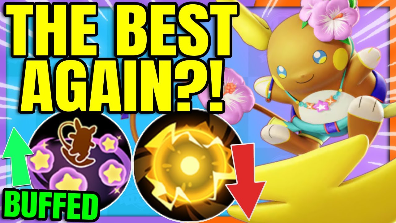 Is BUFFED STORED POWER RAICHU the Superior BUILD again?! | Pokemon Unite