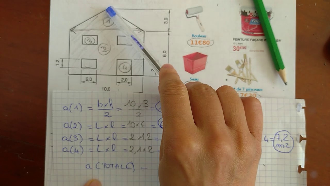 calculer le coût de la façade