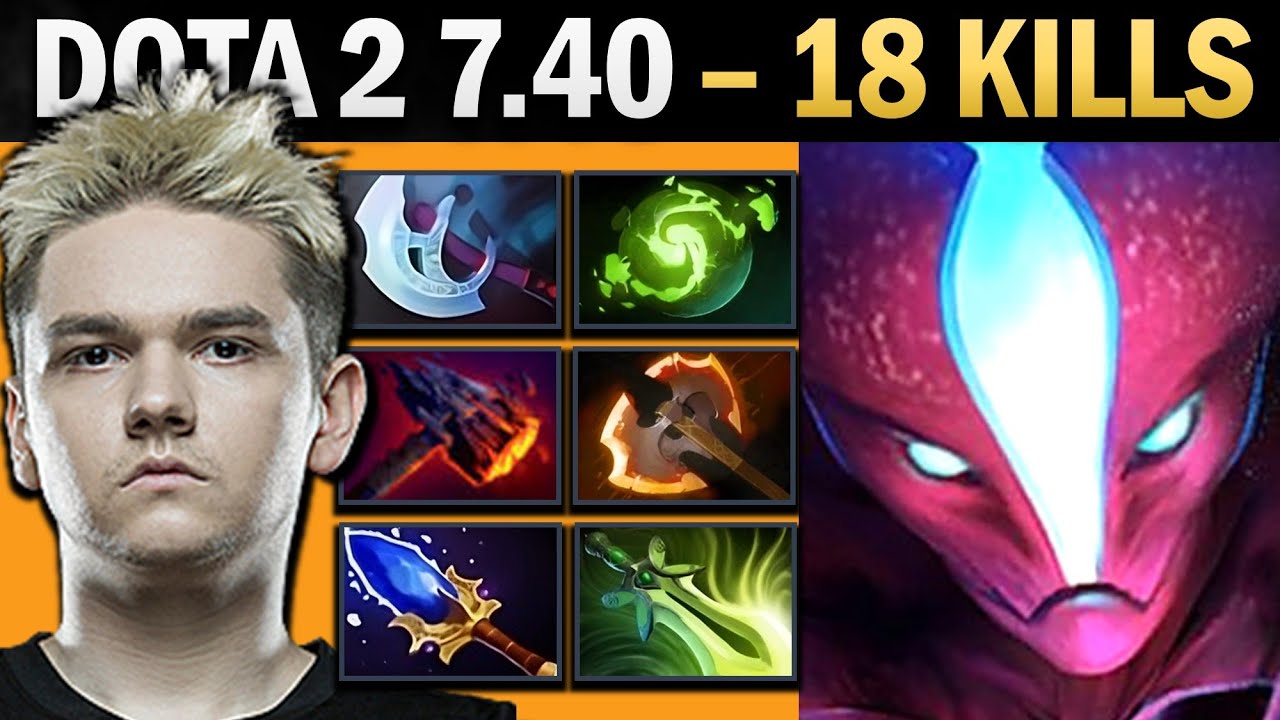 Spectre Pro Carry с Manta и 1000 GPM - Dota 7.41