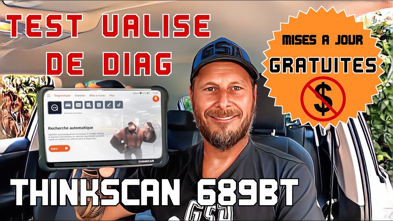 Mises à jour gratuites pour le THINKCAR Thinkscan 689BT 🔥
