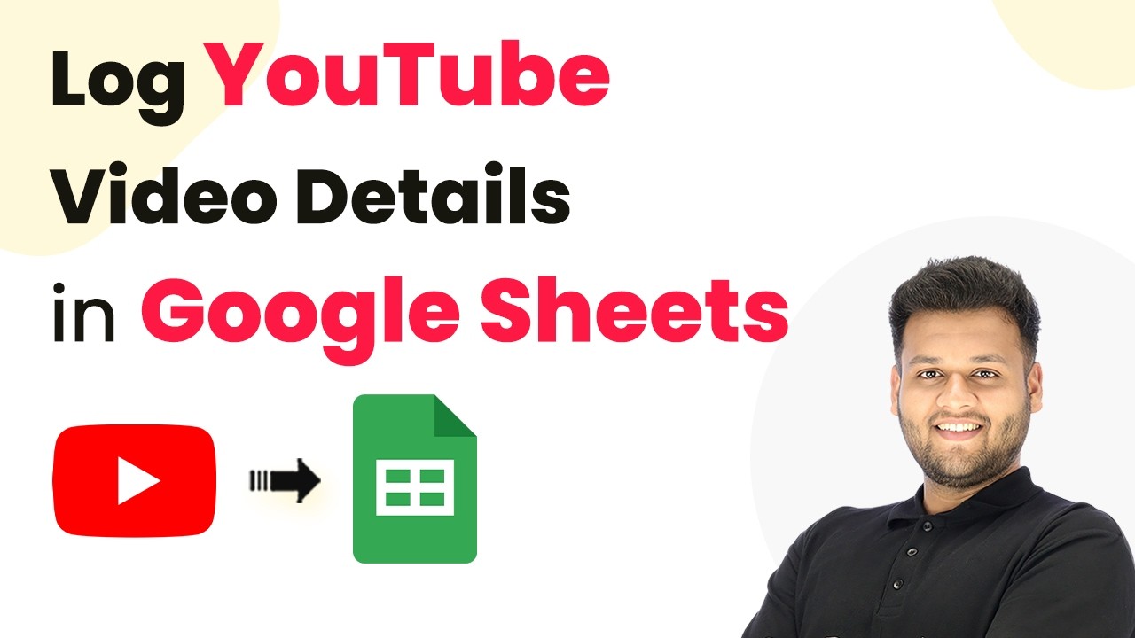 How to Log YouTube Video Details in Google Sheets Automatically