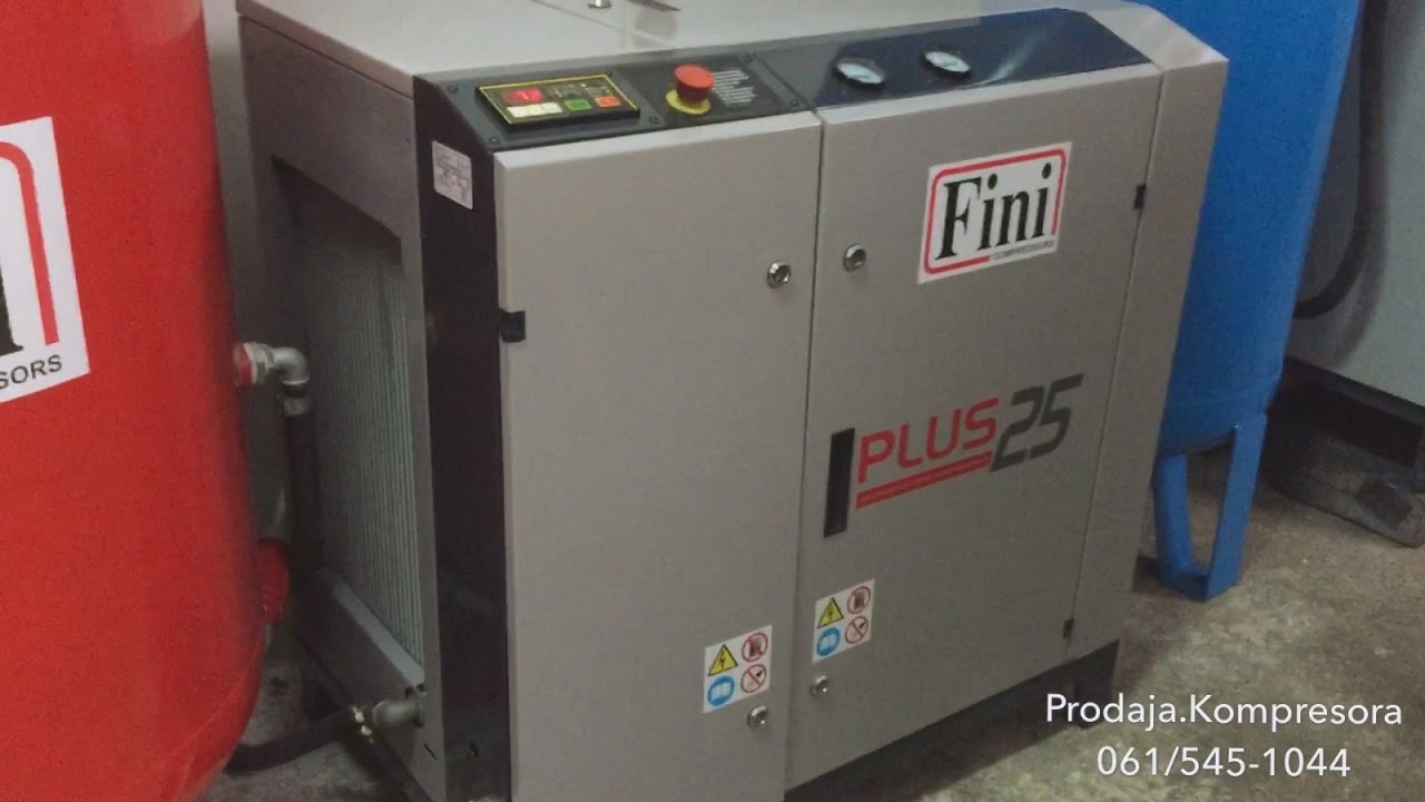 FINI Plus 25, radni rezim 0-10 bar-i, boca 725L
